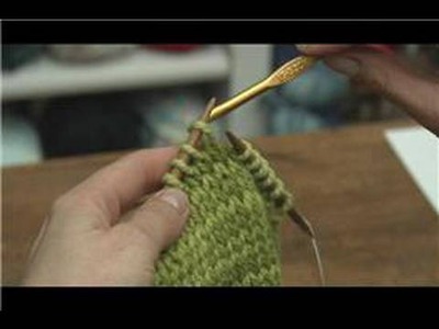 How to Knit : How to Pick Up a Dropped Stitch in Knitting