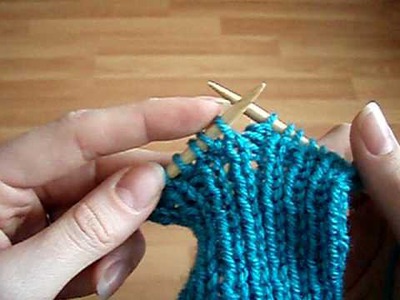 How to Knit: Rib.Ribbed Fabric