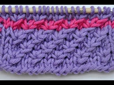 How to Knit * Star stitch * Knitting stitch