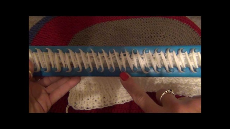 How to Knit the Fashion Stitch on a Knifty Knitter Long Loom