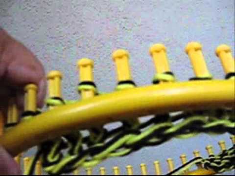 How to Loom Knit a Hat Part 1