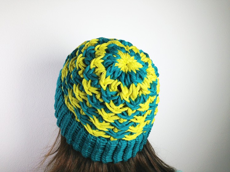 How to Loom Knit a Star Stitch Hat (DIY Tutorial)