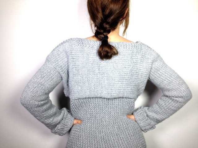How to Loom Knit a Sweater. Pullover. Jersey (DIY Tutorial)