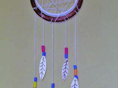 How to make a Dreamcatcher with Paper Plate Easy & Fun!