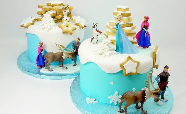 How To Make A Frozen Cake By Cake Craft World