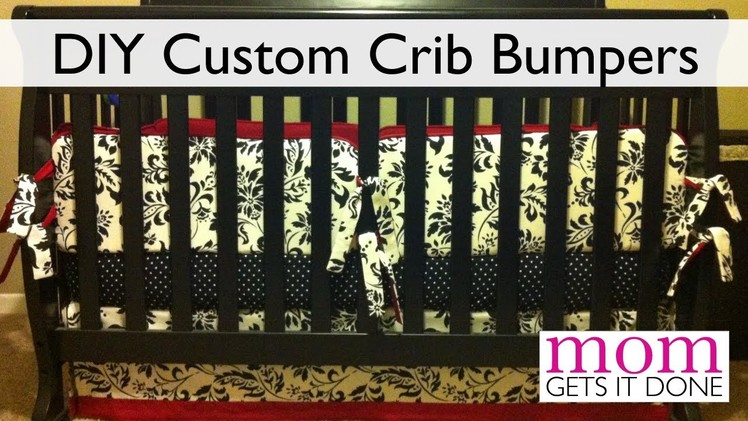 How to Make Crib Bumpers (DIY simple instructions)