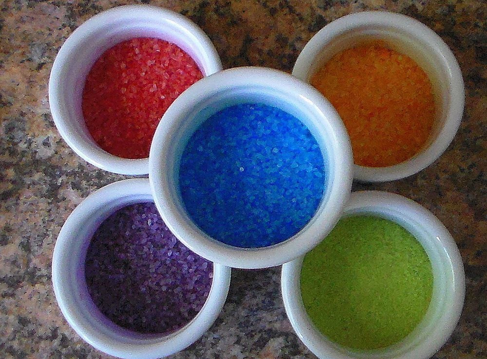 How to make Glitter or Colored Sand Easy & Quick DIY: