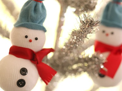 How to Make Snowmen Ornaments (Kid Friendly DIY Craft Idea) || KIN PARENTS