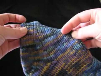 KNITFreedom - Toe-Up Socks Pattern Overview: How to Knit Basic Socks from the Toe Up