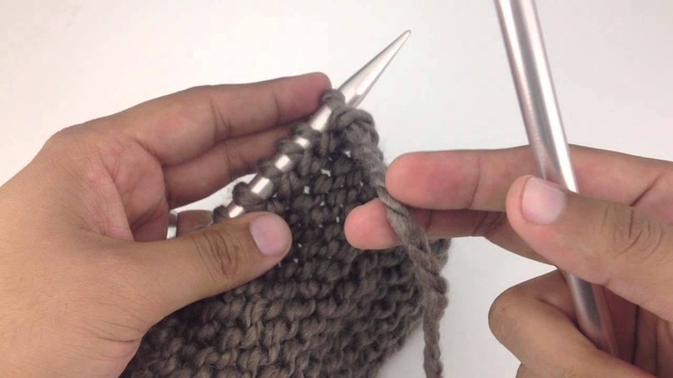 Knitting 101: The Stockinette Stitch for Beginners [6 of 7]