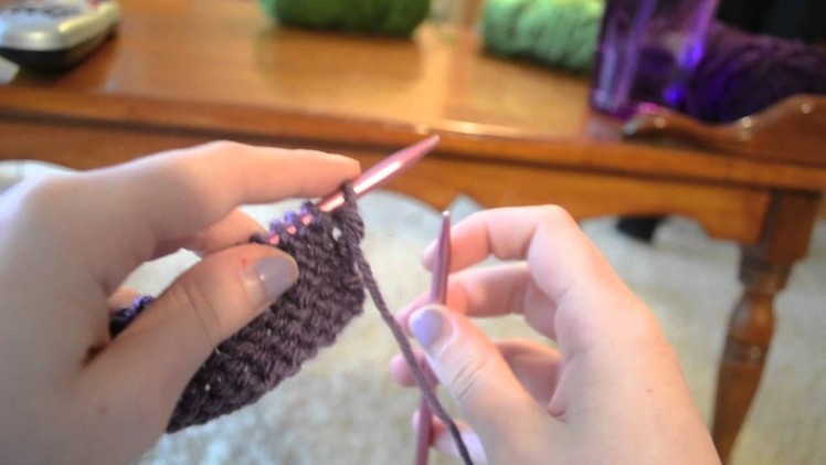 Knitting for beginners: How to Purl