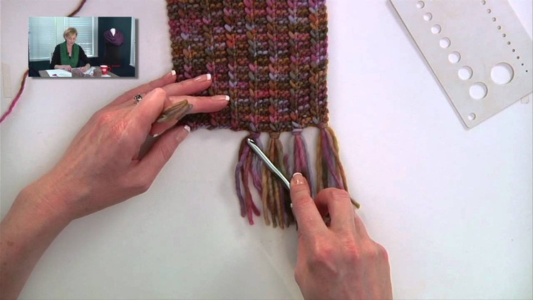 Knitting Help - Adding Fringe