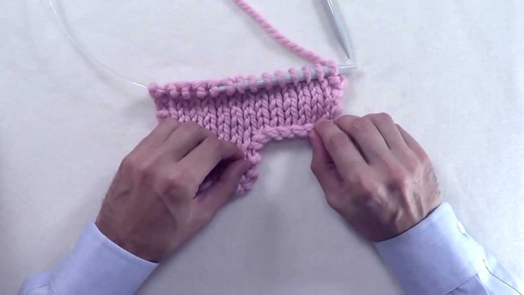 KNITTING HOW-TO: Cast On Stitches at End of Row
