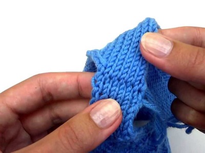 Knitting how to - Shoulder seams