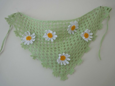 Косынка "РОМАШКА"  KERCHIEF Crochet