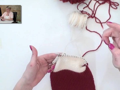 Learn to Knit a Christmas Stocking - Part 3