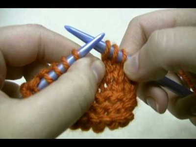 Learn to Knit: Knit Through the Back Loop (ktbl)