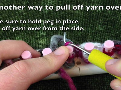 Loom Along: How to Loom Knit a Lacy Infinity Scarf on Martha Stewart Loom