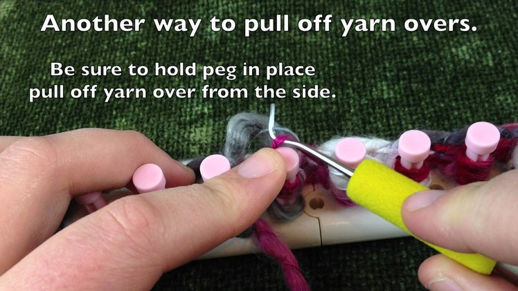 Loom Along: How to Loom Knit a Lacy Infinity Scarf on Martha Stewart Loom