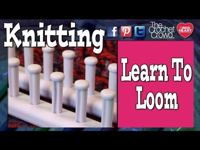 Loom Knit Rib Stitch - Loom Knitting Knifty Knitter