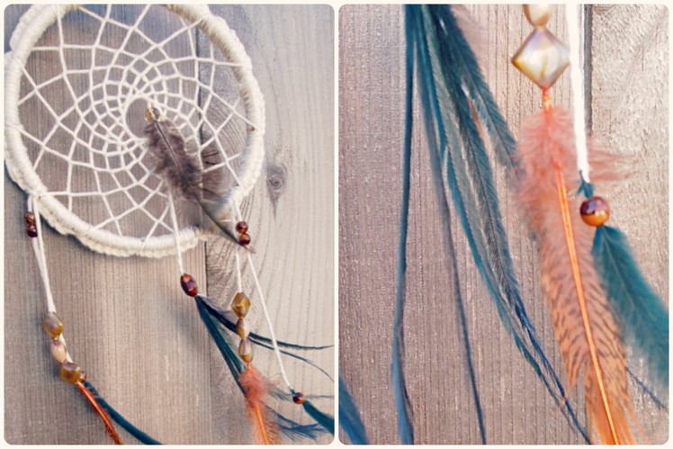 Make a Dreamcatcher: Crochet, Feathers, and Beads