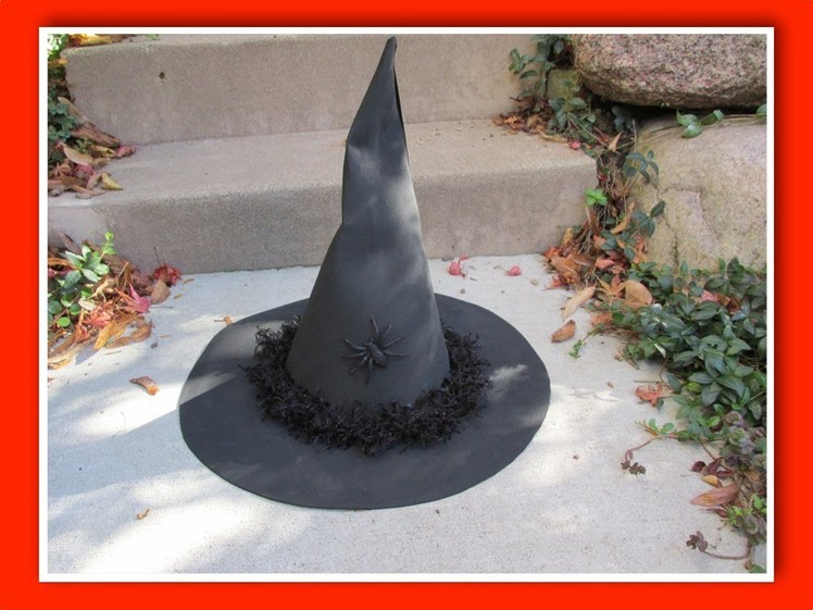 Make a Witch Hat Craft Tutorial