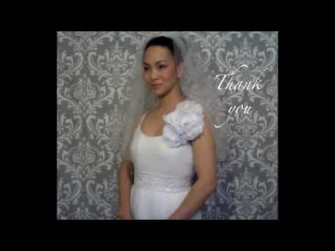 {MARY} How to make a Wedding Veil: simple diy wedding veil tutorial