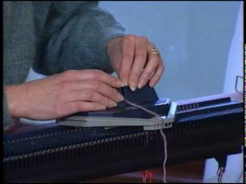 Meet Your BOND Knitting Machine 3: Cast On & Knit