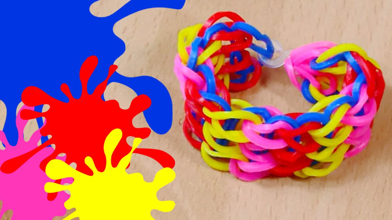 Waterfall rubber discount band bracelet