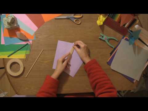 Paper Craft Projects : How to Make a Paper Kite