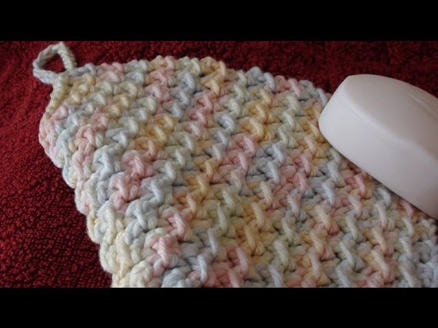 Pastel Crochet Body Cloth - How to Crochet Pastel Crochet Body Cloth