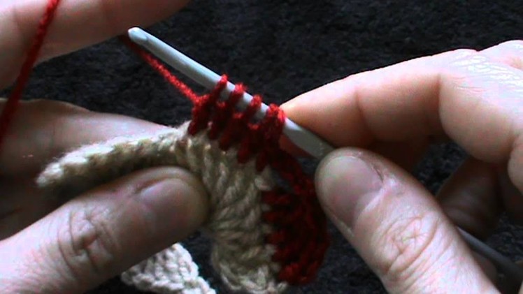 Punto arlecchino in crochet