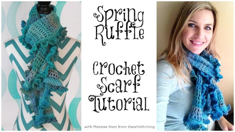 Ruffle Scarf Crochet Tutorial: Advanced Beginner