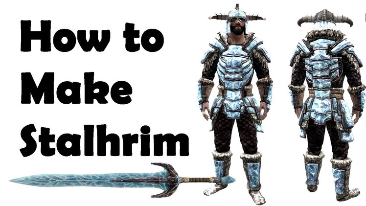 Skyrim: How To Craft Stalhrim Weapons & Armor (Dragonborn DLC)