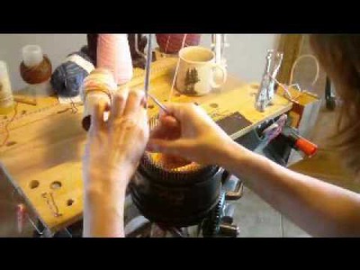 Sock Knitting Machine - Fun video