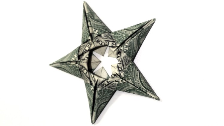 5 Dollar Star - How to make this Dollar Origami Star