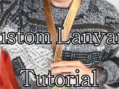 Custom Lanyard Tutorial [DIY] (2 Toned. Reversible)