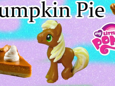 Custom MLP My Little Pony Thanksgiving Pumpkin Pie DIY Painted Holiday Craft Big Macintosh Stallion
