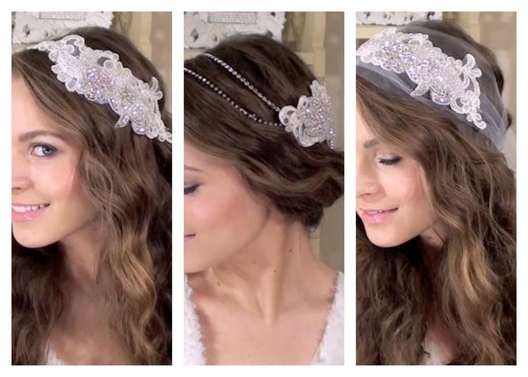 DIY 3 Boho Bridal Hair Accessories