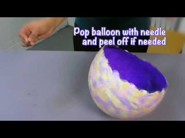 DIY Confetti Bowl with Aleene's Tacky Glue!