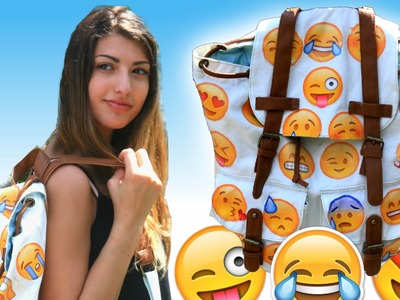 DIY Emoji Backpack!