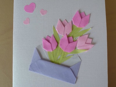 DIY Flower Card (Mother's Day Origami)