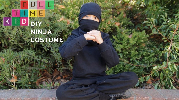 DIY Ninja Costume | Full-Time Kid | PBS Parents