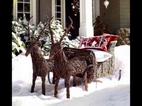 DIY Outdoor christmas decorations ideas pictures