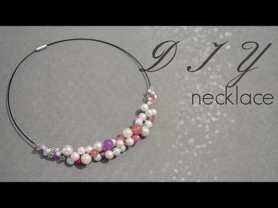 DIY : pastel necklace