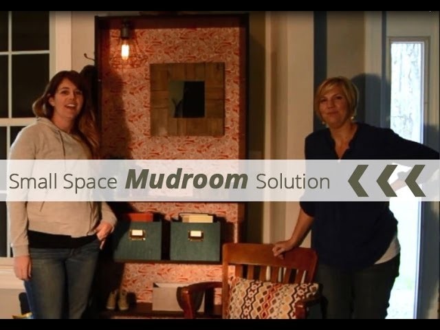 DIY Small Space Mudroom Solution - Keep Your Apartment Clean!