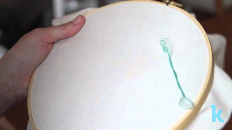 Embroidery: The Running Stitch