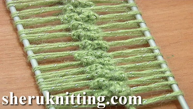 Hairpin Lace Strip With Curls On Cord Tutorial 15 Easy to Make Hairpin Crochet Pattern