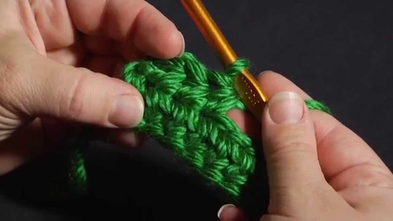 How to Crochet LeftHanded Half Double Crochet (hdc)