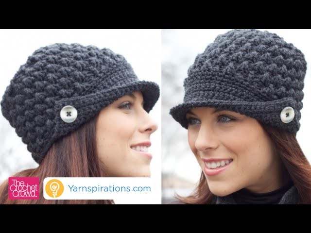 How To Crochet Women's Peak Hat